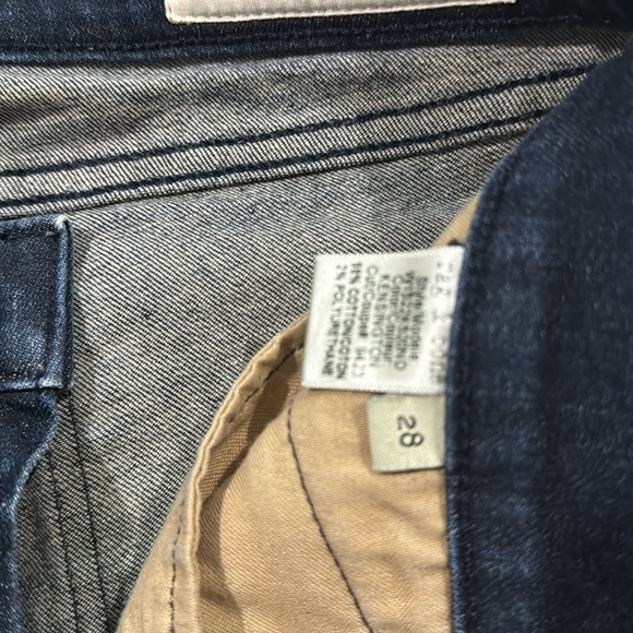 Rag & Bone Skinny Jeans Size 28 Mercer Blue with Zipper Accents - Picture 6 of 7